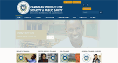 Desktop Screenshot of caribbeansecurityinstitute.com